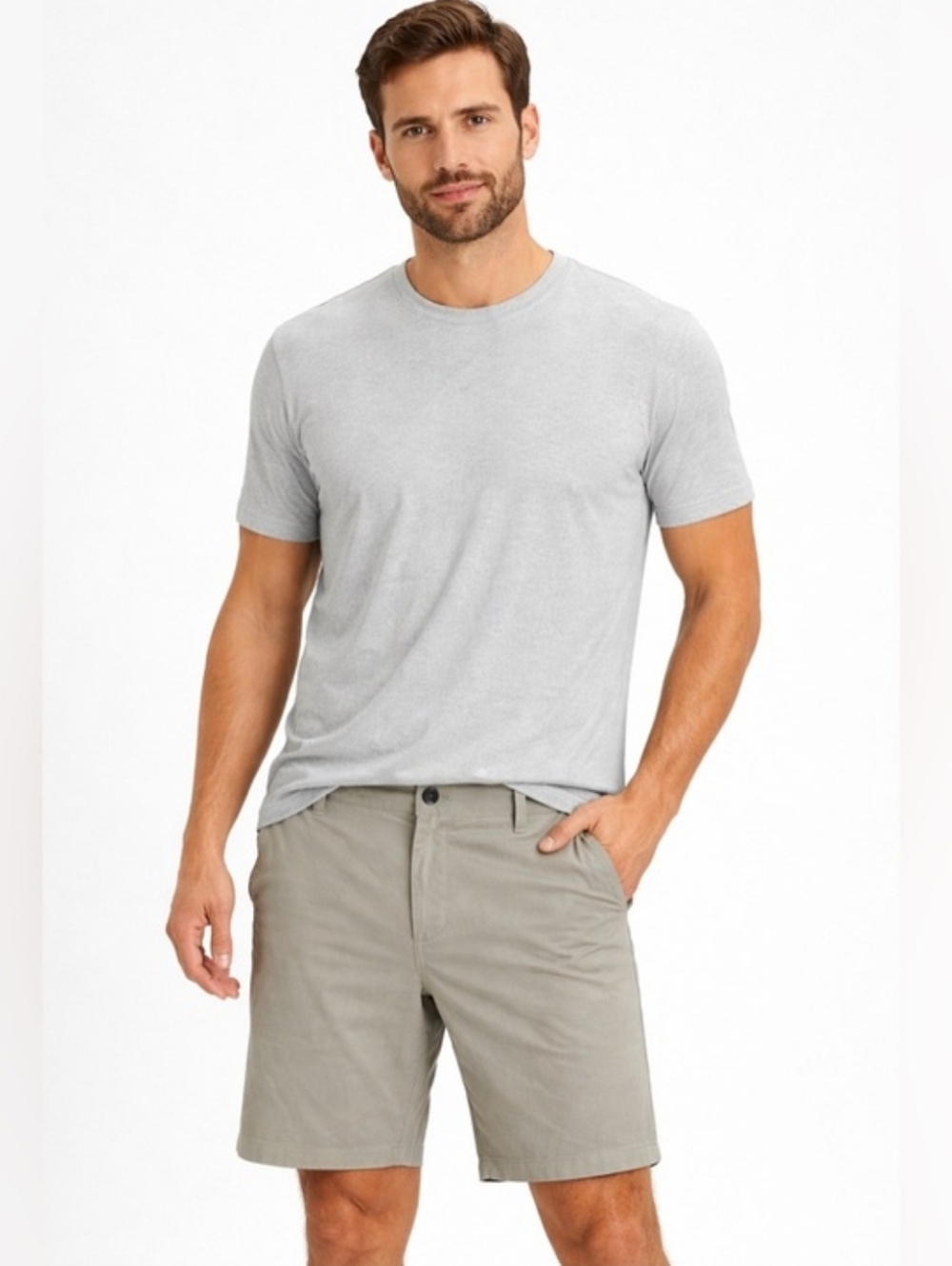 Vuori Men's Aim Flat Front Chino Shorts 8" Inseam Size 30 V368